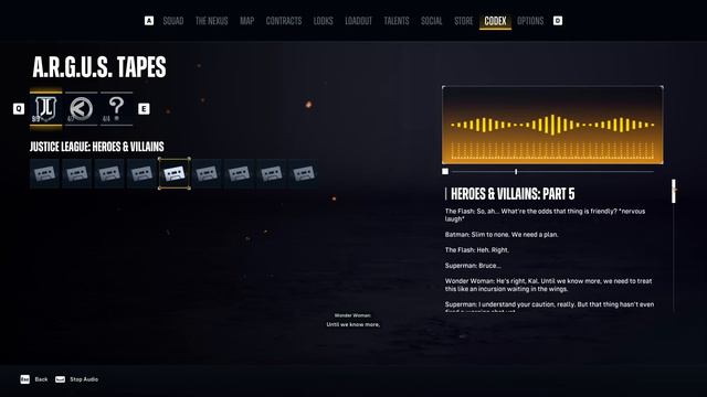 All Heroes & Villains Calls (A.R.G.U.S Tapes) - Suicide Squad Kill the Justice League смотреть онлайн