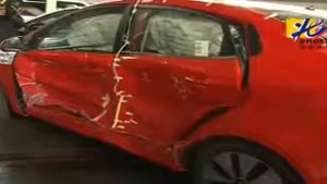 Новый Kia Rio 2012 краш-тест C-NCAP (боковой удар)