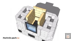 ПОДРОБНАЯ КЛАДКА ОТОПИТЕЛЬНОЙ ПЕЧИ для дома ГОЛЛАНДКИ 6 на 3,5 кирпича