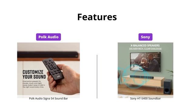 Polk Audio Signa S4 vs Sony HT-S400 Soundbar Comparison смотреть онлайн
