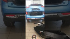 установка и подключение электроприводов двери багажника HAVAL JOLION 2023 года