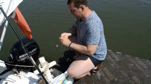 Ловля кефали и рыбы чупра на реке в Турции в Белеке.