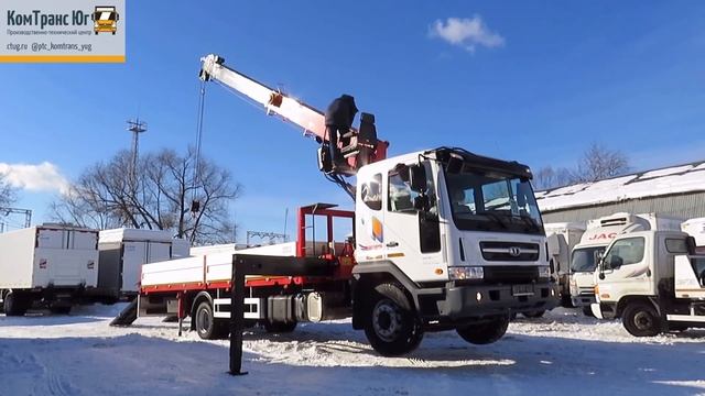 Обзор Daewoo Novus CC6CT с КМУ Fassi 1556