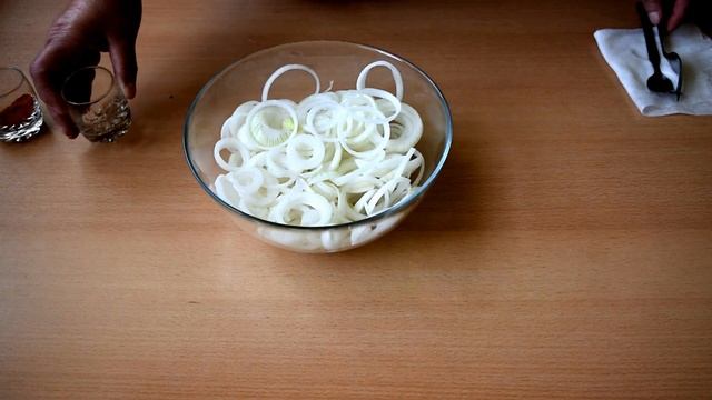ЛУК МАРИНОВАННЫЙ К ШАШЛЫКУ-САЛАТ ИЗ ЛУКА.