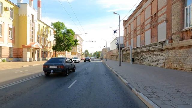 Дорога вдоль набережной в Самаре смотреть онлайн