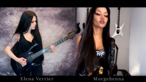 Deicide - Blame It On God (cover by Elena Verrier & Morgehenna)
