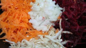 Свекольная икра с грибами