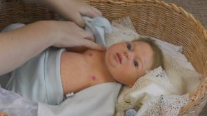 Кукла реборн мальчик, силиконовый
