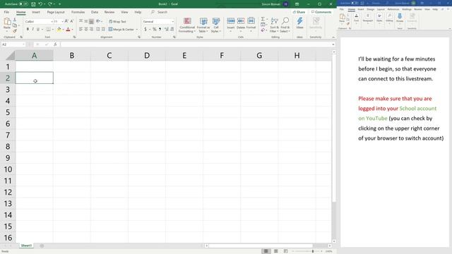 7 Maths - Intro to Excel (11:50 am) смотреть онлайн