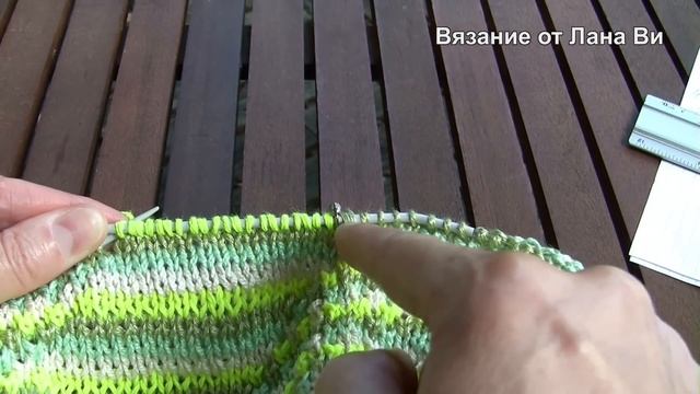Вязание спицами: как вязать топ/кофточку - 3 МК. Летние топы/кофточки спицами