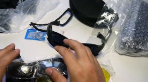 DAISY X7 - баллистические тактические солнцезащитные очки  c Aliexpress.  Распаковка и обзор.