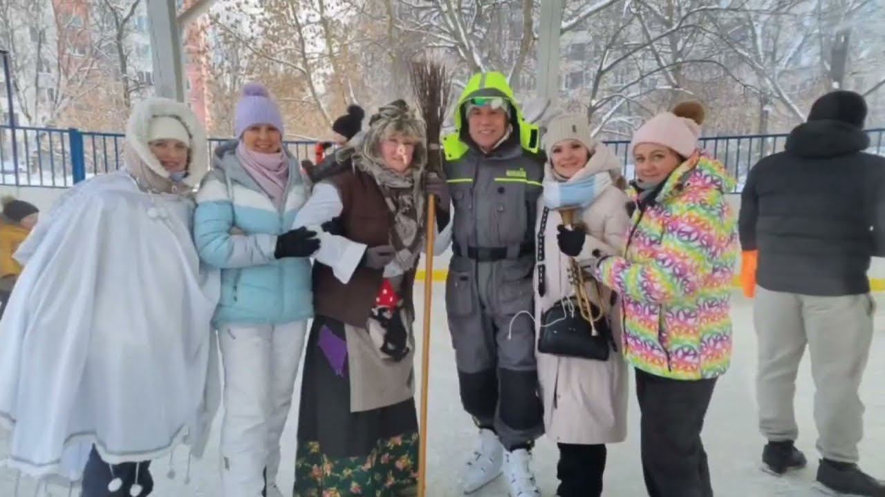 В Ярославском районе прошли незабываемые праздничные гуляния на льду!