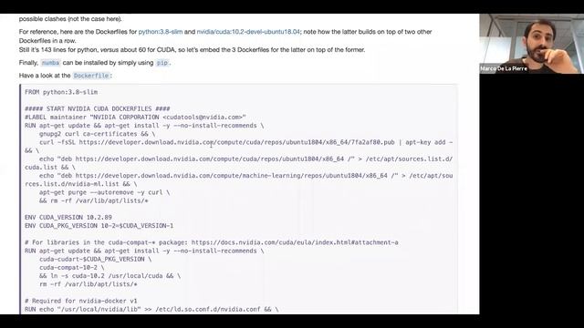 Python containers and HPC
