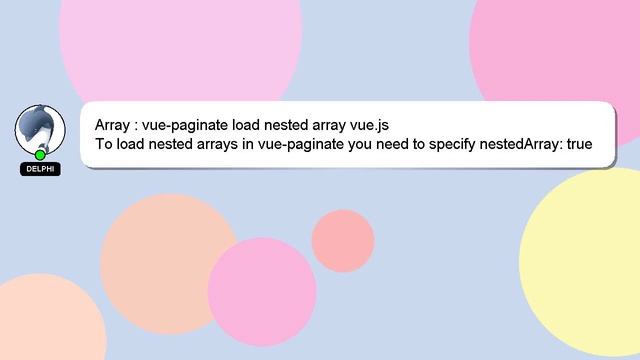 Array : vue-paginate load nested array vue.js