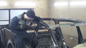 Долгострой .Митсубиши L200. Восстановление перевертыша.