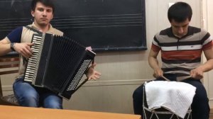 Красивое исполнение, Лезгинка Барабан Гармошка. СОЛО.