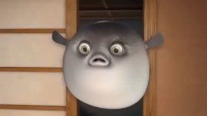 Fugu. Animated short Film. Повар готовит рыбу Фугу.