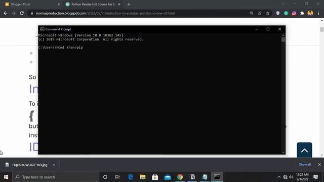 Python Pandas Tutorial part 1 | Introduction and Installation of Pandas