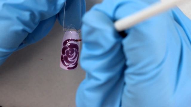 Дизайн по мокрому гель-лаку / Простой дизайн растекающимися гель-лаками