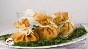 Блинные мешочки с жульеном