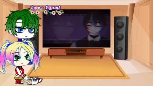 Joker And Harley Quinn React to Afton Family Memes II Fnaf II Gacha Club II Naomi Official xD II