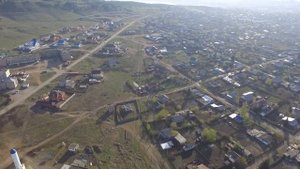 Город Щучинск. Утренний облет