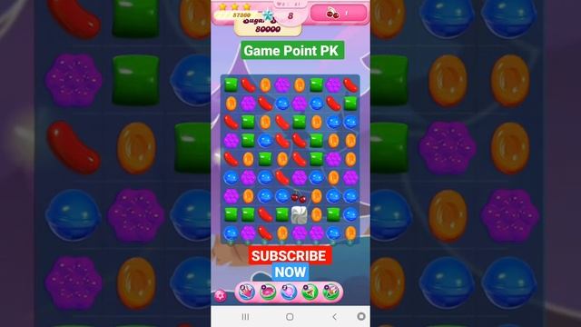 Candy Crush Saga Game Online #shorts ( Candy Crush Gameplay ) Candy Crush Puzzle Game #gamepointpk