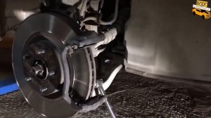 Замена передних колодок на Nissan Murano Z51. Ниссан Мурано