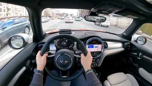POV тест-драйв MINI John Cooper Works F56 2 РЕСТАЙЛИНГ / Рестайлинг Мини Джон Купер Воркс Ф56 2022 смотреть онлайн