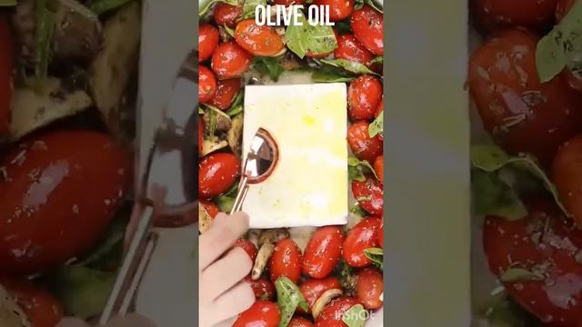 VEGETARIAN PASTA WITH CHERRY TOMATOES SAUCE || BAKED PASTA ||