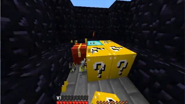 Обзор модов №1.Лаки блоки. смотреть онлайн