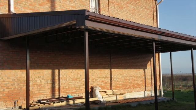 Навесы к дому | Большой выбор | Слайд-шоу смотреть онлайн