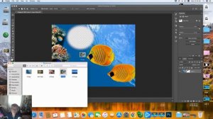 PhotoShop: как вырезать объект из фото  с помощью инструмента "эллипс", маски,  вставить фото, текс