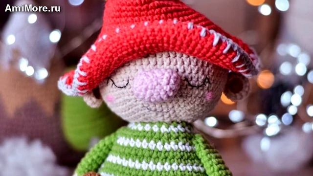 Амигуруми: схема Гномик. Игрушки вязаные крючком - Free crochet patterns.