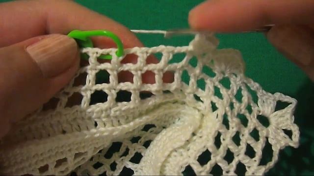 ВЯЗАНИЕ КРАСИВОЙ КАЙМЫ ДЛЯ САЛФЕТКИ. ЧАСТЬ 1