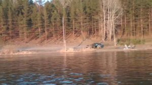 Самоизоляция рыбалкой. Енисей. Красноярск (Ермолаево). Лодка Пеликан. Мотор Sea Pro 2,5.  19.04.20
