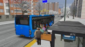 OMSI 2 - Нефаз-5299-40-52, маршрут №677(Обратно в Лианозово) - Москва Север 2.2.5