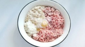 Котлеты из свинины и курицы Пушистые