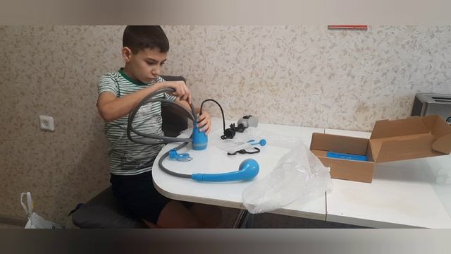 душь туристический