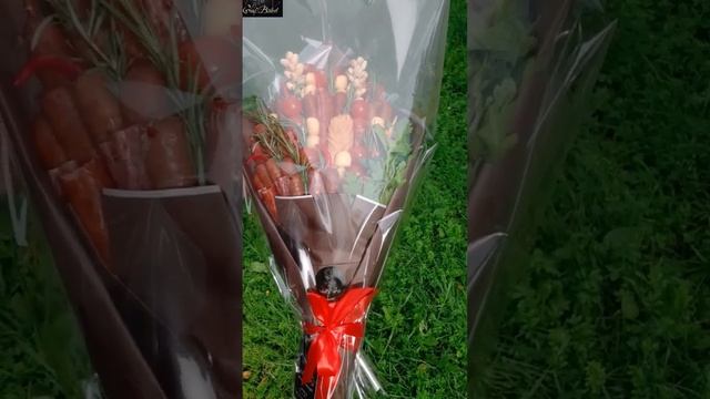 Мясной  Букет/ Своими Руками/Фуд флористика #фудфлористика #съедобныйбукет #вкусныебукеты #grafbuke
