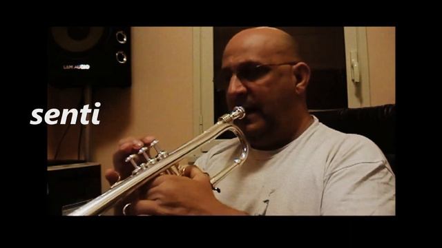 Senti - Marcella Bella - performed by Sebastiano Merlo on trumpet смотреть онлайн