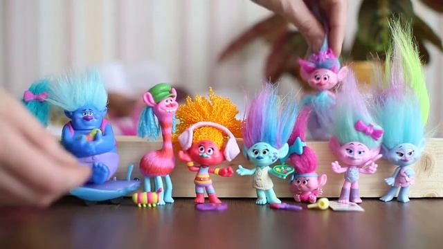 Тролли: художница (Harper) и ди-джей (DJ Suki) смотреть онлайн