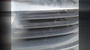 Доработка Логан 2 Защитная Сетка радиатора в бампер Задний подкрылок