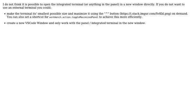 Is it possible to detach the terminal window from VSCode? (2 Solutions!!) смотреть онлайн