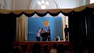 Выступление театрального кружка. Гимназия #48.