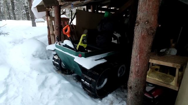 Выживальщик. К брату в лес. Самодельный вездеход. смотреть онлайн