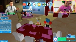 ПРИКЛЮЧЕНИЯ в Королевской ШКОЛЕ ROBLOX от Nikol и DAMON High school Летсплей Роблокс с Николь