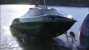 Freerider-490C-jet - Спуск на воду