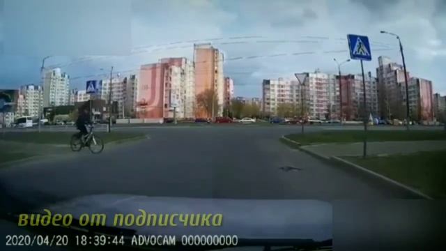 Летающий велосипедист. Гомель.