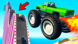 МОЖНО ЛИ ПОДНЯТЬСЯ В РАЙ ПО СЛОМАННОЙ ДОРОГЕ в ГТА 5 МОДЫ?! ЭКСПЕРИМЕНТЫ GTA 5 ВИДЕО и ОБЗОР МОДА